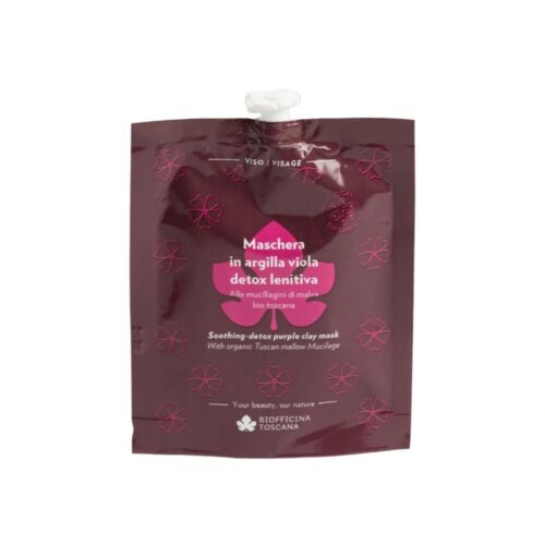 118 MASCHERA VIOLA DETOX - BIOFFICINA TOSCANA