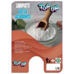 DETERGENTE PIATTI ACETO E BICARBONATO