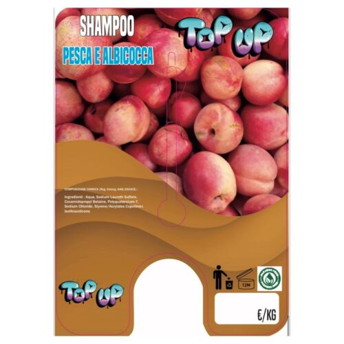 SHAMPOO ALBICOCCA E PESCA - TOP UP