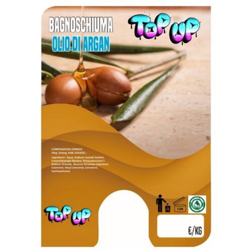 BAGNOSCHIUMA  OLIO DI ARGAN - TOP UP