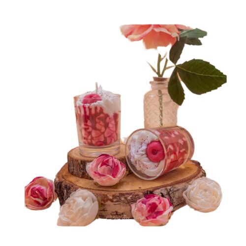 12 CANDELA MINI VANIGLIA E CILIEGIA