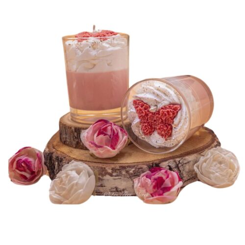 16 CANDELA GOURMET CON FARFALLA